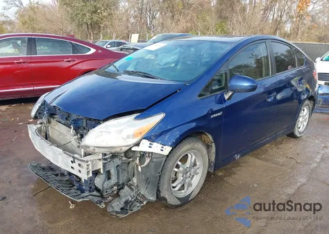 2011 Toyota Prius Two из США, поврежденный, VIN JTDKN3DU0B1426762